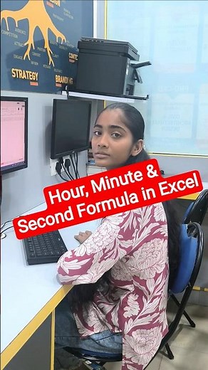 Excel Tricks 🔥| Hour Minute and Second Formulas in Excel | Hour Minute and Second Function | #shorts