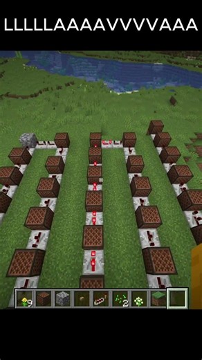 This Note Block Song is Insane #minecraft #shorts #funny #logic #build