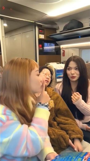 Sneaky Train Snack Fail! 😂🍜 #shortsvideo