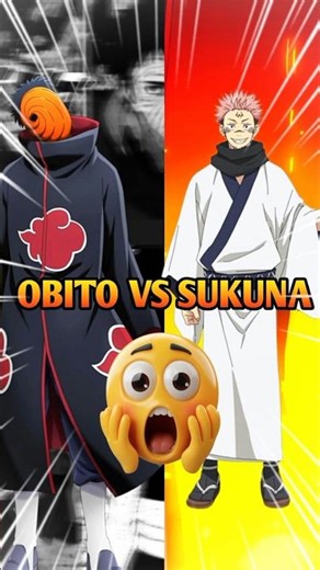 obito vs Sukuna full fight in hindi / Obito vs sukuna fan animation #naruto #jjk #obito #sukuna