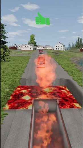 The Fuel Tanker Has Caught Fire - Beamng Drive #beamngdrive