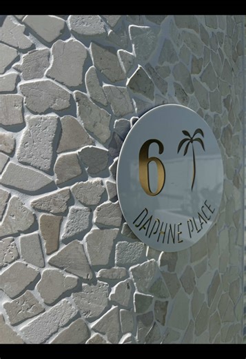 So you have a beautiful new house and an ugly house number.. not anymore