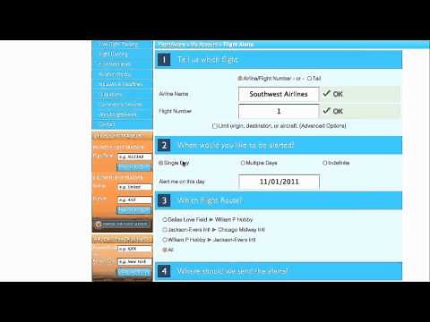 Flight Alerts from FlightAware.com