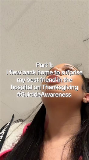 I’ve never recorded an entire visit with Niesh bc this is so personal for me but I love how many people she’s touching around the world. Part 1 #PrayForNiesh #suicideprevention #suicideawareness #transparency