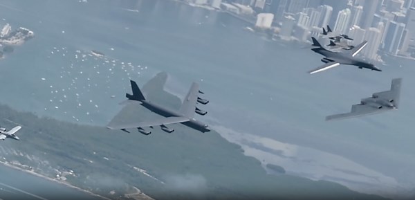 Miami Beach Air Show Stuns With Historic Air Force Flyover
