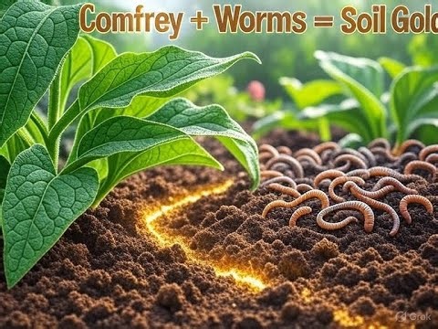 Comfrey and Worms The Unbreakable Bond Your Garden Needs