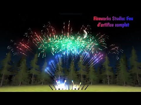 Fireworks Studio: Feu d'artifice complet avec musique