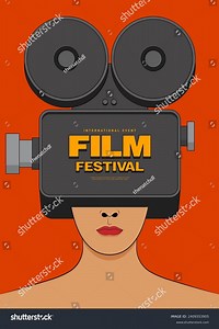 Movie Film Festival Poster Template Design Stock Vector (Royalty Free) 2409353905 | Shutterstock