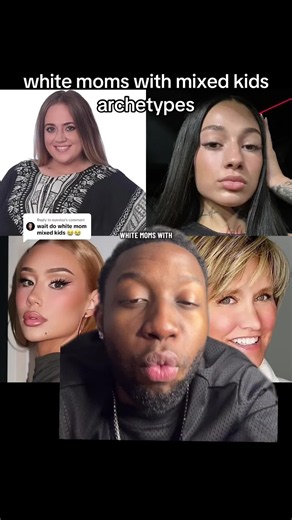 Replying to @eyevisa white moms with mixed family archetypes 😂 - - - - - - - #archetypes #biracial #greenscreen