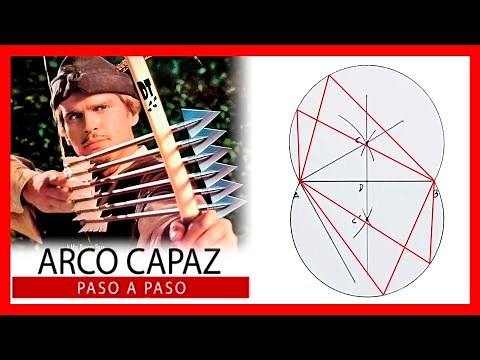 🏹 💪 Cómo dibujar un ARCO CAPAZ | Arco capaz de 60 90 120 grados 🔥 | Inténtalo es 100% Fácil