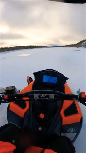 Snowmobiling on Frozen Lake ❄️ Snowmobile Fails 🏷️ Epic Moments 🎬