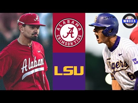 #15 Alabama vs #9 LSU (G2) | 2025 College Baseball Highlights