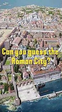 QUIZ: Can you guess the Roman City by the Latin name? #rome #roman #romanempire #history #podcast