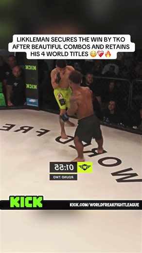 LIKKLEMAN Triumphs with TKO Victory Retaining 4 Titles