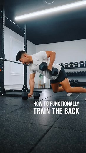 Jason Pak & Lauren Pak on Instagram: "How to functionally train the back Exercises you see these days are all about being “optimal” in order to be effective. People make it seem like you need to be perfectly locked in, stable, and supported. That way you can truly isolate the muscle and go to true failure. While that is optimal from a pure bodybuilding standpoint, there’s more to training than just aesthetics. “Suboptimal” moves like rotational rows, unsupported rows, core rows, and unstable row