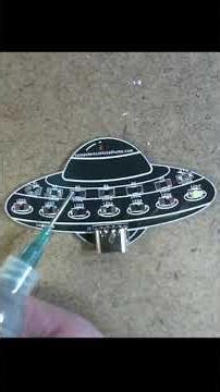 Creating an Alien ship - Adding solder paste