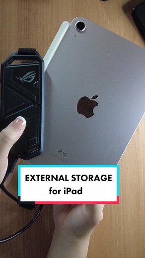 Replying to @dcltms @Pat’s Tech Watchlist 🧿 exFAT looks like a safe choice :) PS. I’m not an expert but this is what works for me. i hope it helps! #externalstorage #ipadhacks #ipadmini6 #ipadtipsandtricks #externalssdformac #externalssd #ipadsetup @ASUS @ASUS ROG Malaysia @asusrogph @ASUS Singapore