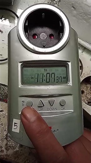 cara setting brenentuhl timer digital