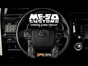 Meso Customs Steering Wheel Black Out Kit 4Runner Tacoma Tundra
