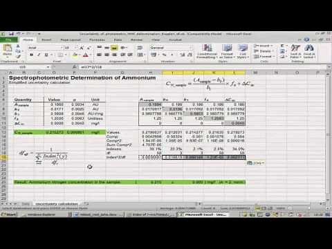 9.8.2 STEP 8 -- Finding the expanded uncertainty (the Welch-Satterthwaite method)