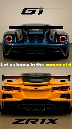 Ford gt vs corvette c8 zr1x the ultimate American supercar showdown!!