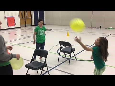 Balloon Volleyball with Coach Randolph