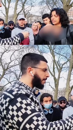 I would go to hell. But it's not a choice. Don’t miss the because she agreed with me #islam #debate #islamic_media #dawah #alidawah