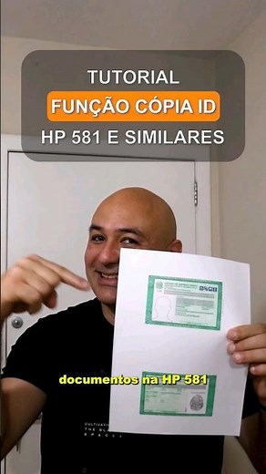 How to make an ID copy on the HP 581, HP 583 and similar printers