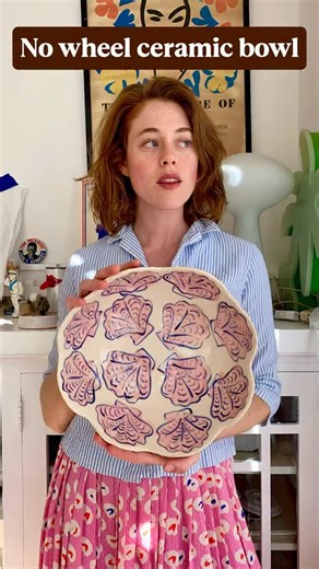 2.7K views | How I actually make my Shell Bowl. Check out my last video to hear my husband guess what I’m doing 藍 #rexdesign #ceramics #ceramicart #pottery #seashells #ceramicsnow #laartist #oysterplate #art | Rex Design | Facebook