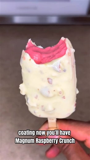 Youssef Maazami (KineleVital⚡️) on Instagram: "🍦🍓 ULTIMATE RASPBERRY CRUNCH MAGNUMS — Creamy, Fruity & White Chocolate Coated ✨ These homemade raspberry magnum ice cream bars are ultra-creamy, naturally sweetened, and coated in a crisp white chocolate almond crunch. A refreshing frozen dessert that looks indulgent but uses simple, real ingredients. Perfect for summer, meal prep, or when you want a healthy ice cream alternative that still feels luxurious. ⸻ How to Make Raspberry Crunch Magnums