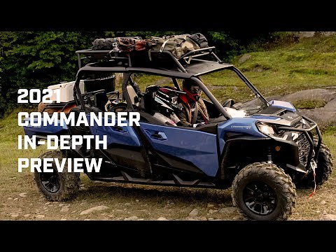 2021 Commander In-Depth Features Walkaround | Can-Am Off-Road