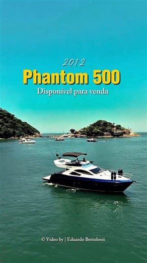 Eduardo Miyagusuku | Corretor Náutico vendas e locação on Instagram: "Modelo: Phantom 500 Fly Fabricante: Schaefer Ano: 2012 Motorização Motores: 2 x Volvo Penta IPS 600 Potência: 435 HP cada Horas de motor: 1.590 horas Sistema: IPS (Inboard Performance System)"