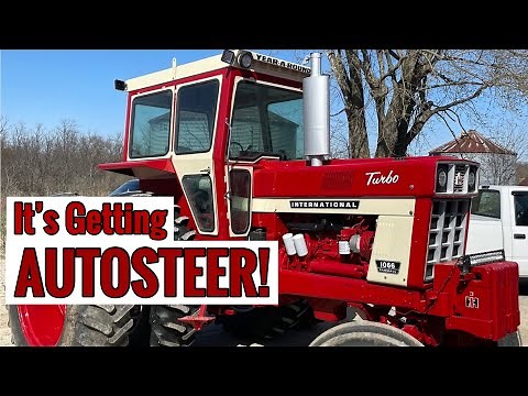 AgLeader Autosteer Install on IH 1066!