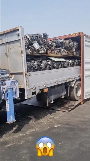 Loading of auto parts container part2 | autoparts containers loading