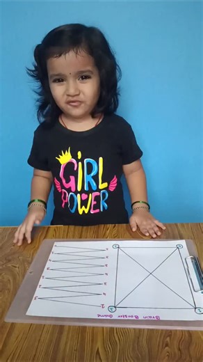 Susmitha R | Brain Booster Criss-Cross Matching 📝 This engaging fine-motor and thinking activity encourages children to match numbers by drawing... | Instagram