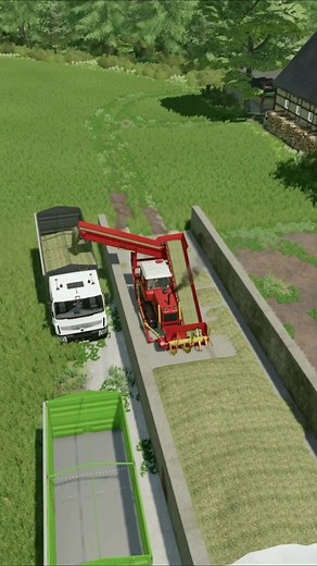 Loading Silage from Silo with DT-75 in Farming Simulator 22