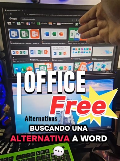Alternativas a Office te presento libreOffice y wps office #Android #app #windows #gamers #computadores