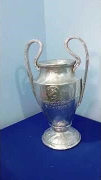 How to Make UEFA Champions League Trophy at Home 🏆 | DIY Tutorial #championsleaguetrophy