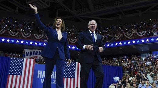 Watch Harris and Walz's full remarks at their first campaign rally together