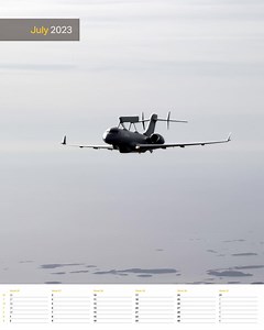 Ever wondered what the world’s most advanced Airborne Early Warning & Control (AEW&C) solution look like? Wait no more… Saab proudly present the GlobalEye calendar image for July📆 Download the image here: https://saab.com/sites/content/globaleye-calendar 📷: Peter Degerfeldt #saabinthesky #AWACS #AEWC #GlobalEye | Saab