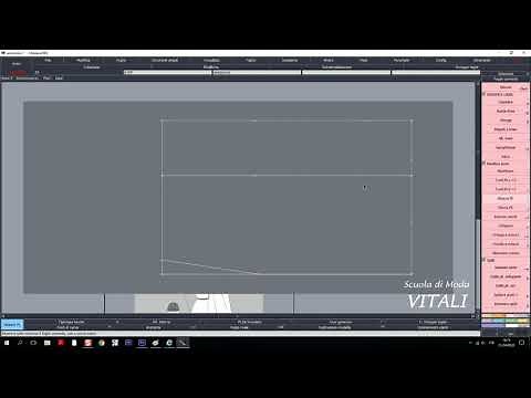 Modellistica CAD Lectra "Corpino anatomico" Modaris V8r2 Classic, Lezione On-line.