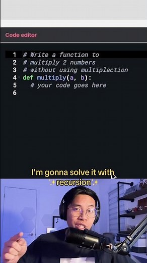 Solving easy CS question with recursion 👀 #computerscience #coding #stem #python #apcs #recursion