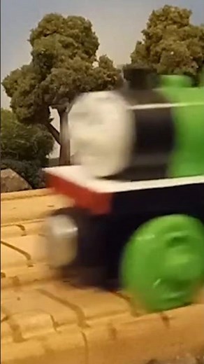Oliver and Toad with a ballast train