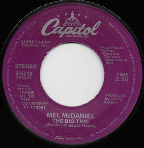 Mel McDaniel - The Big Time