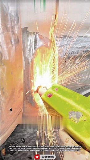 Installing Car Body Puller Tool for Effective Dent Removal #ToolHolder