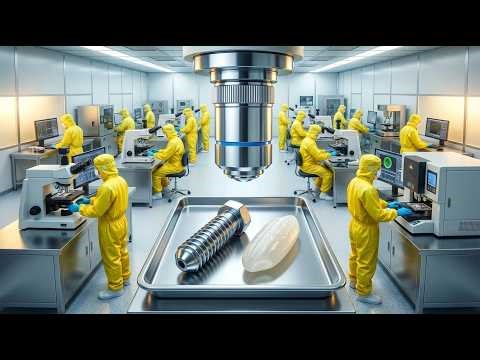 Inside the Micro Screw Factory: Smaller Than a Grain of Rice (Full Process Tour)