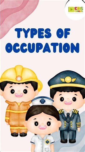 #Types of Occupations for Kids | Community Helpers & Jobs | Learn Professions for Children