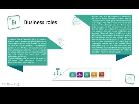 SAP IdM Migration Guidelines: Business roles