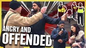 People getting offended just by hearing the Gospel | Coventry UK | Christ's Forgiveness Ministries