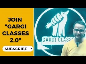 Introducing "Gargi Classes 2.0" | For Subject Preparation